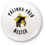 printfashion pálinka főző mester - Kitűző, hűtőmágnes - Fehér (3079595)