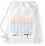 printfashion SKS - Sportzsák, Tornazsák - Fehér (1918613)