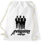 printfashion A VŐLEGÉNY CSAPATA - Sportzsák, Tornazsák - Fehér (5267828)