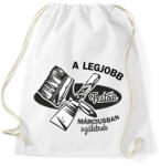 printfashion A legjobb festők - Hónappal - Sportzsák, Tornazsák - Fehér (6401427)