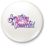 printfashion Kapcsolatban - Kitűző, hűtőmágnes - Fehér (3073623)