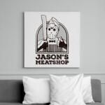 printfashion Jason húsboltja - Vászonkép - Fehér (6620731)