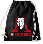 printfashion La casa de papel - resistencia - Sportzsák, Tornazsák - Fekete (5558094)