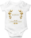 printfashion Károly - Baba Body - Fehér (3676443)