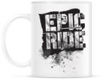printfashion Epic Ride - fekete - Bögre - Fehér (787301)