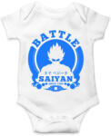 printfashion Saiyan harcos - Baba Body - Fehér (1329987)