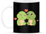 printfashion Teknős Love - Bögre - Fekete (2193118)