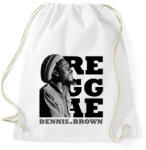 printfashion Dennis Brown - Sportzsák, Tornazsák - Fehér (7661004)