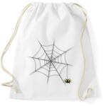 printfashion Pókháló - Sportzsák, Tornazsák - Fehér (446832)