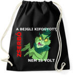 printfashion A bejgli kifogyott, zserbó nem is volt - Sportzsák, Tornazsák - Fekete (15125269)