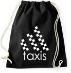 printfashion Taxis - Logóparódia - Sportzsák, Tornazsák - Fekete (7556071)