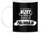 printfashion Fontos pálinka infó! - Bögre - Fekete (4841450)
