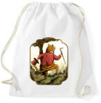 printfashion Vintage macska - Sportzsák, Tornazsák - Fehér (13243560)