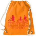 printfashion Stranger Things felirat - Sportzsák, Tornazsák - Narancssárga (4605468)