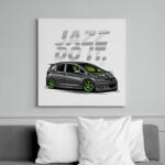 printfashion Jazz do it - Vászonkép - Fehér (6626274)