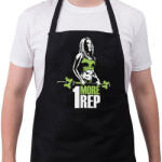 printfashion Fitness_lány - Kötény - Fekete (4937219)