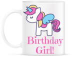 printfashion Unikornis kiscsaj születésnapja - Bögre - Fehér (1153503)