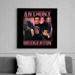 printfashion Bridgerton Anthony - Vászonkép - Fekete (16530293)