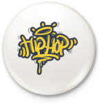 printfashion Hip-hop - Kitűző, hűtőmágnes - Fehér (3090290)
