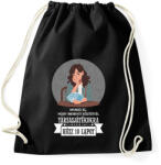 printfashion Húzz 10 lapot - Sportzsák, Tornazsák - Fekete (16640382)