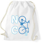 printfashion No CO2 - Sportzsák, Tornazsák - Fehér (13716059)