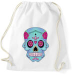 printfashion SUGARSKULL - Sportzsák, Tornazsák - Fehér (15053573)