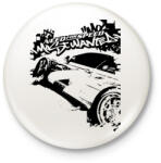 printfashion Need For Speed MW - Kitűző, hűtőmágnes - Fehér (3082239)