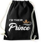 printfashion I'M THEIR PRINCE - Sportzsák, Tornazsák - Fekete (1157936)