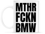 printfashion Mthr fckn BMW póló - Bögre - Fehér (9397449)