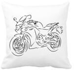 printfashion cbr25r - Párnahuzat, Díszpárnahuzat - Fehér (2895882)