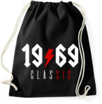 printfashion Rocker születésnap 1969 - Sportzsák, Tornazsák - Fekete (1148376)