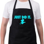 printfashion Goku do it - Kötény - Fekete (4918023)