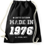 printfashion 1976 - Sportzsák, Tornazsák - Fekete (4049364)