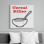 printfashion gabona gyilkos - Vászonkép - Fehér (6628398)