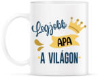 printfashion Legjobb apa a világon - Bögre - Fehér (7128345)