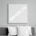 printfashion Brooklyn - Vászonkép - Fehér (6635256)