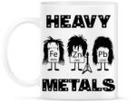 printfashion Heavy metals - vegyjelek - Bögre - Fehér (11944054)