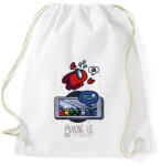 printfashion Among us stories - Sportzsák, Tornazsák - Fehér (4189606)