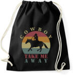 printfashion Take me away - Sportzsák, Tornazsák - Fekete (7496908)