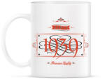 printfashion since-1939-red-black - Bögre - Fehér (790642)