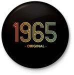 printfashion 1965 - Kitűző, hűtőmágnes - Fekete (11979773)