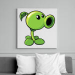 printfashion Plants vs Zombies - Vászonkép - Fehér (6629350)