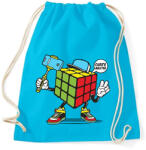 printfashion Kocka mester - Sportzsák, Tornazsák - Surf blue (2389017)