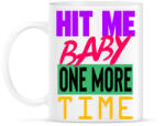 printfashion Hit Me Baby, One More Time - Bögre - Fehér (4647772)