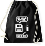 printfashion I m Your Father Usb - Sportzsák, Tornazsák - Fekete (1674453)