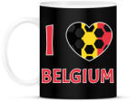 printfashion I love Belgium - Bögre - Fekete (10794381)