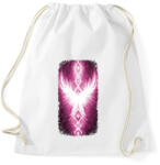 printfashion Szivárvány Híd - ciklámen - Sportzsák, Tornazsák - Fehér (16005741)