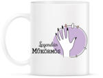 printfashion Legendás műkörmös - Bögre - Fehér (6559333)