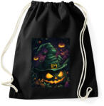 printfashion Ijesztő Töklámpás - Sportzsák, Tornazsák - Fekete (16710236)