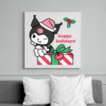 printfashion karácsonyi kuromi - Vászonkép - Fehér (14983621)